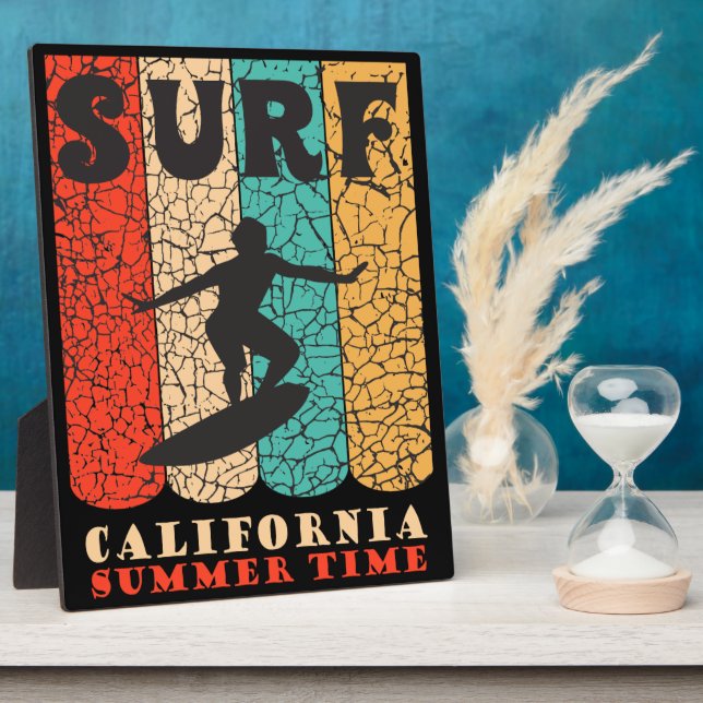 Surf California Plaque (Side)