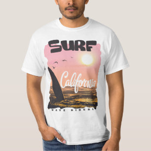 Surf California Wave Rider T-Shirt