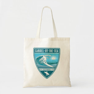 Surf Carmel-By-The-Sea California Tote Bag