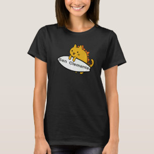 Surf catzilla surfer San Clemente T-Shirt