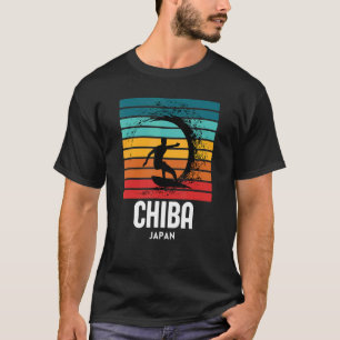 Surf Chiba Japan Beach Vintage Retro Surfing T-Shirt