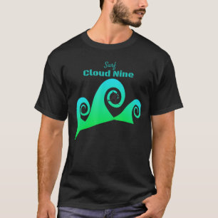 Surf Cloud Nine Waves Philippines Surfing Hot-Spot T-Shirt
