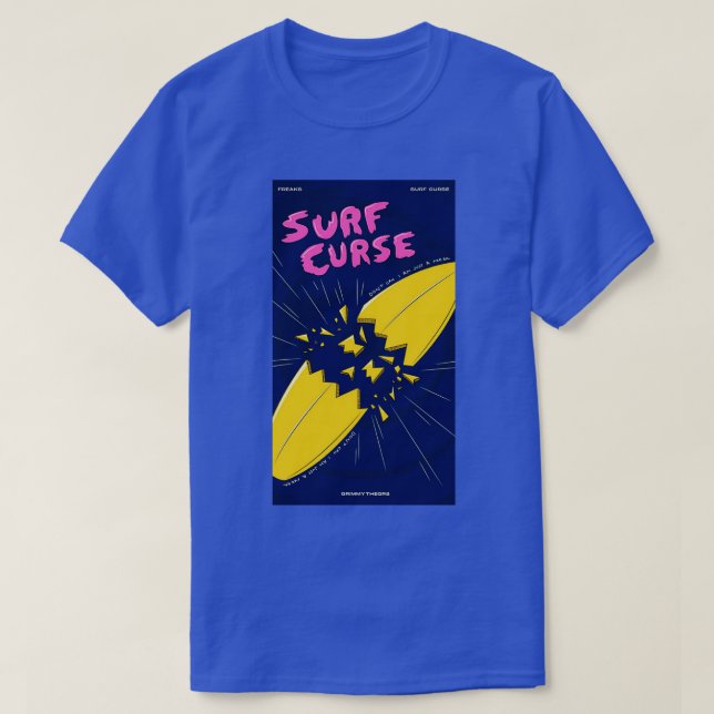 Surf Curse 1 T-Shirt (Design Front)