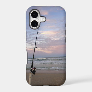 Surf Fishing Beach Scene
