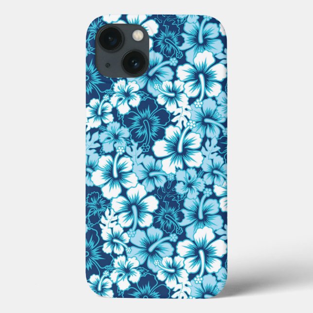 Surf Floral Hibiscus Pattern Case-Mate iPhone Case (Back)