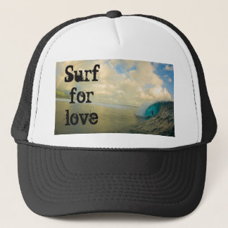 SURF_FOR_LOVE TRUCKER HAT