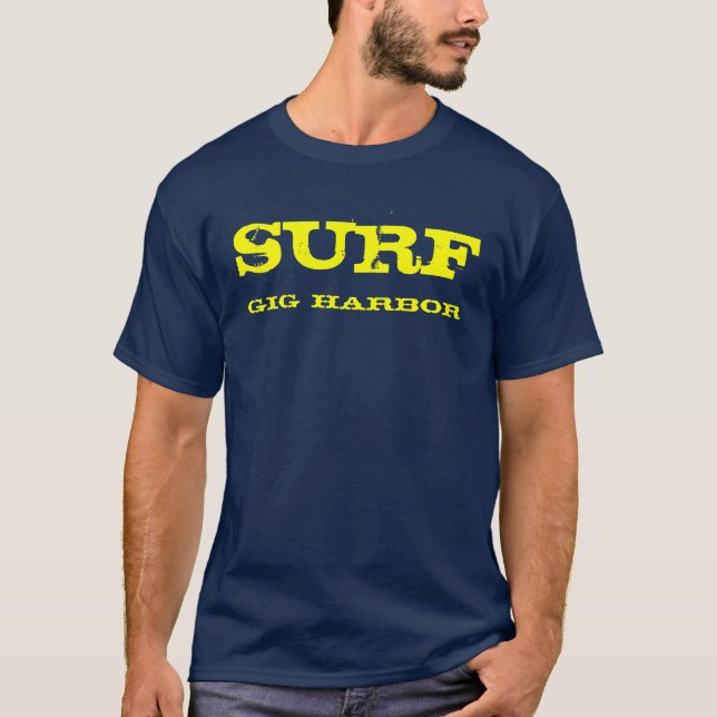 SURF, gig harbour T-Shirt (Front)