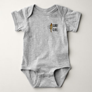 SURF GIRL BABY BODY BABY BODYSUIT