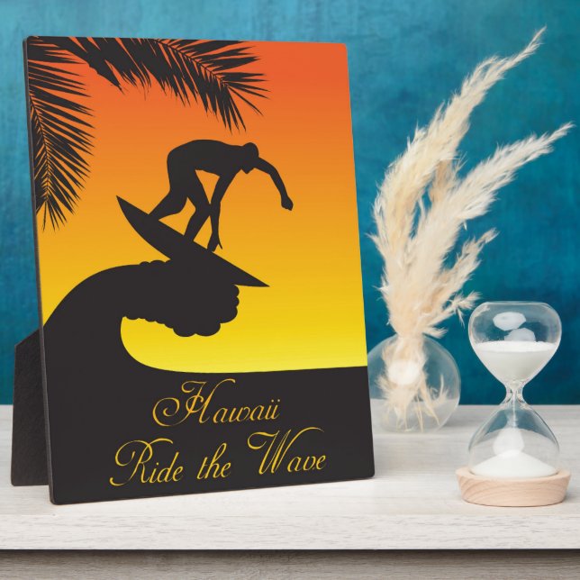 Surf:Hawaii Plaque (Side)