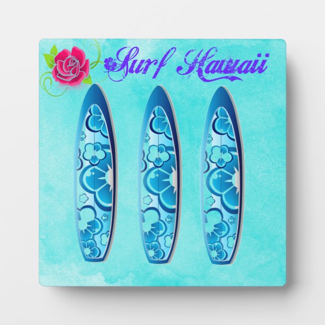 Surf Hawaii Surfboards Plaque (Front)