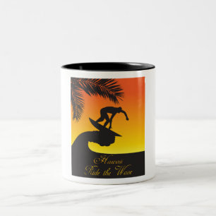 Surf:Hawaii Two-Tone Coffee Mug