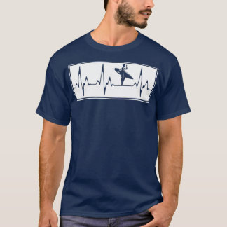 Surf heartbeat surf T-Shirt
