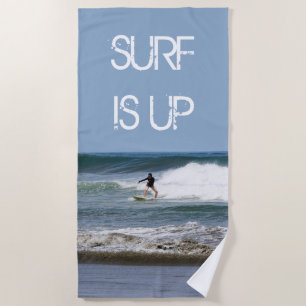 Surf is Up Beach Towel