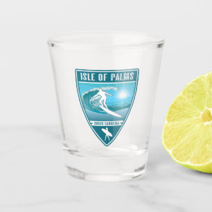 Surf Isle of Palms South Carolina Shot Glass