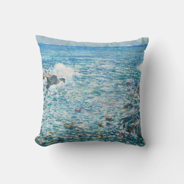 Surf, Isles of Shoals Cushion (Front)