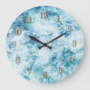Surf Large Clock
