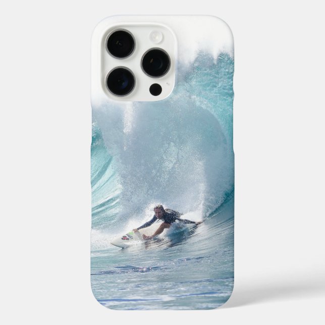 Surf Legend Rochelle Ballard Surfing Hawaiian Wave Case-Mate iPhone Case (Back)