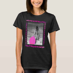 Surf Life Babe 80s Retro Vintage Style Graphics T-Shirt
