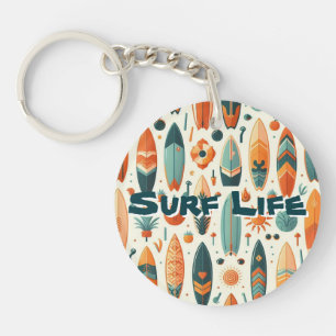 Surf Life Key Ring