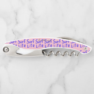 surf life spray-painted blue any colour corkscrew