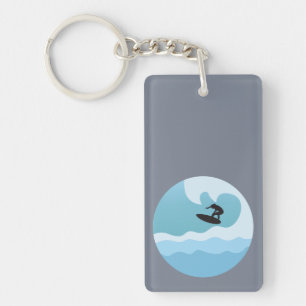 SURF LOVER KEY RING