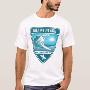 Surf Miami Beach Florida T-Shirt