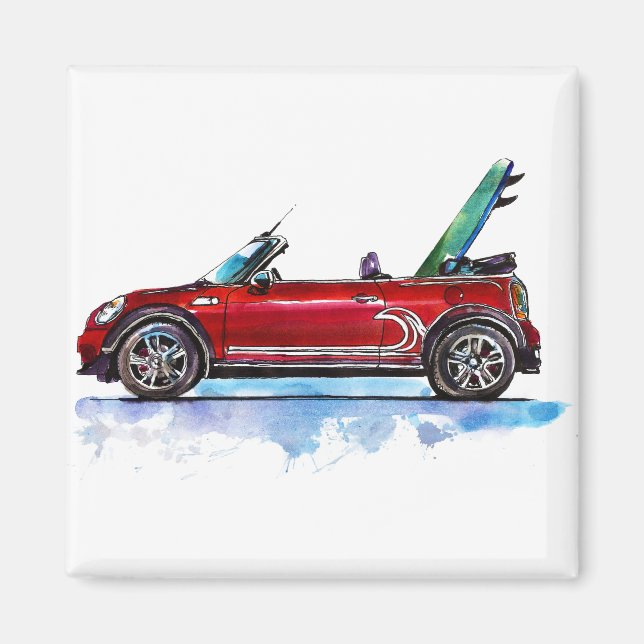 Surf Mini Magnet (Front)