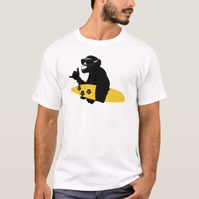 surf monkey T-Shirt (Front)