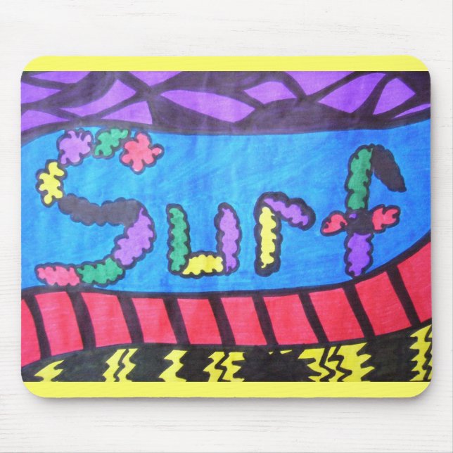 SURF MOUSE PAD (Front)