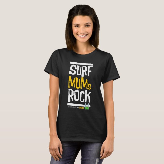 Surf Mums rock! T-Shirt (Front Full)