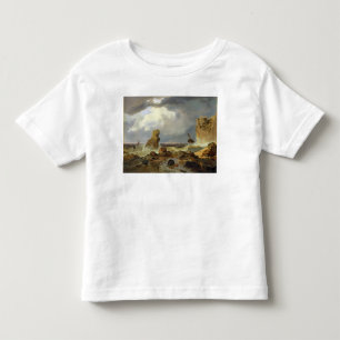 Surf on a Rocky Coast, 1835 Toddler T-Shirt