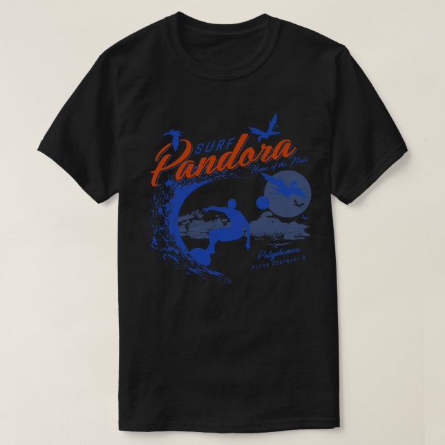 Surf Pandora T-Shirt (Design Front)