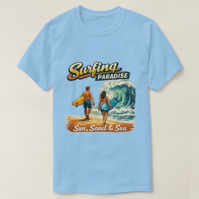 SURF PARADISE T-Shirt (Design Front)