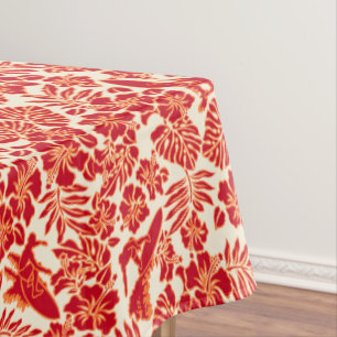 Surf Pareau Hawaiian Hibiscus Surfing Tablecloth