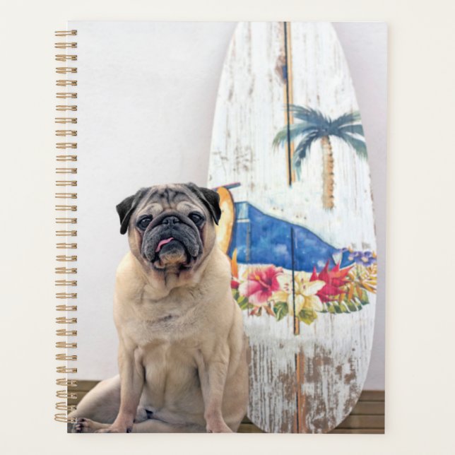 Surf Pug Planner (Front)