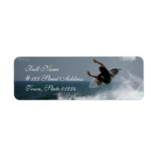 Surf Report Mailing Label Return Address Label