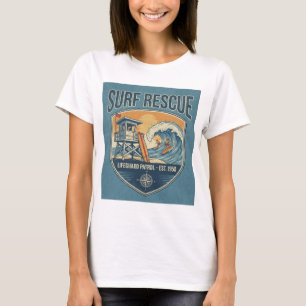 Surf Rescue Lifeguard Patrol Est 1950 T-Shirt