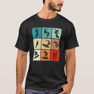 Surf Retro Surfing Vintage Surfers Surfer T-Shirt