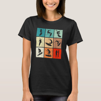 Surf Retro Surfing Vintage Surfers Surfer T-Shirt
