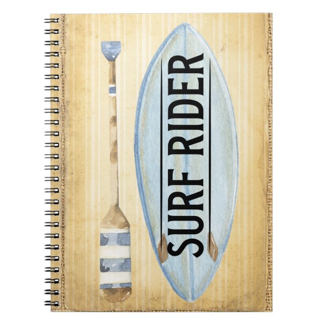 Surf Rider Notebook (Front)