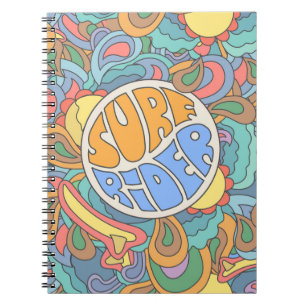 Surf Rider Pattern Notebook