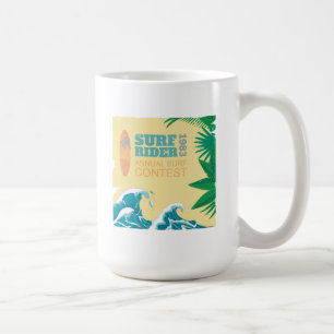 Surf Rider Surf Contest 1983 Coffee Mug