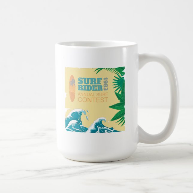 Surf Rider Surf Contest |1983 Coffee Mug (Right)