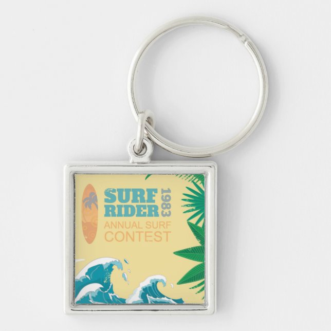 Surf Rider Surf Contest |1983 Key Ring (Front)