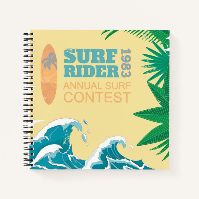Surf Rider Surf Contest |1983 Notebook (Front)