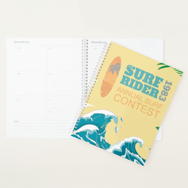 Surf Rider Surf Contest |1983 Planner (Display)