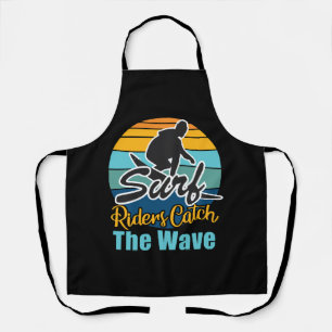 Surf Riders Catch the Waves Apron