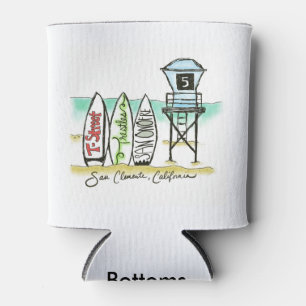 Surf San Clemente Can Cooler
