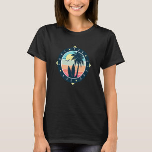 Surf San Diego Retro Vintage Surfing Style Graphic T-Shirt