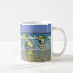 Surf School at St. Ives Coffee Mug